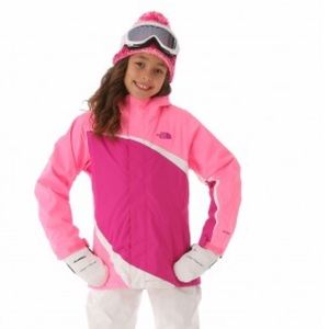 Girls North Face mountain triclimate coat 3 in 1